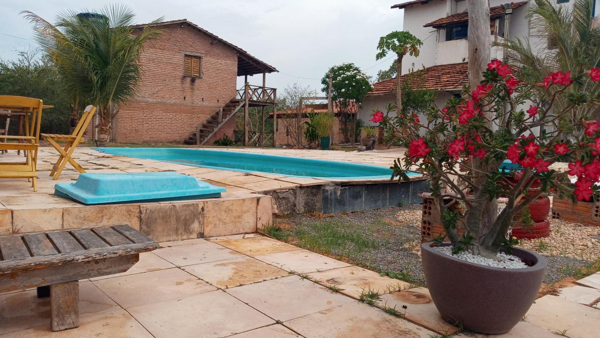 Camping E Pousada Tres Lagoas Hotel Luis Correia Exterior foto
